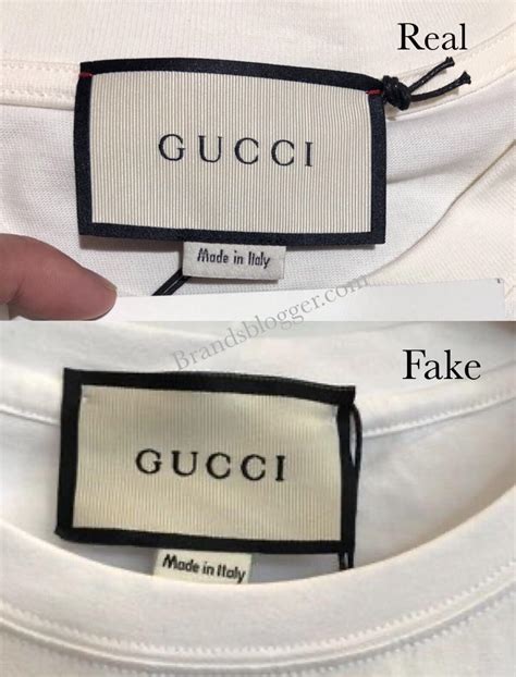 gucci tshirt replica|how to check gucci t shirt.